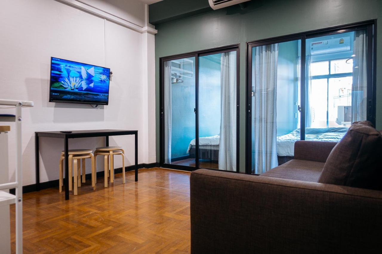 T3 Two Bedrooms Wifi Full Kitchen 1 Min To Bts Bangkok Exterior photo